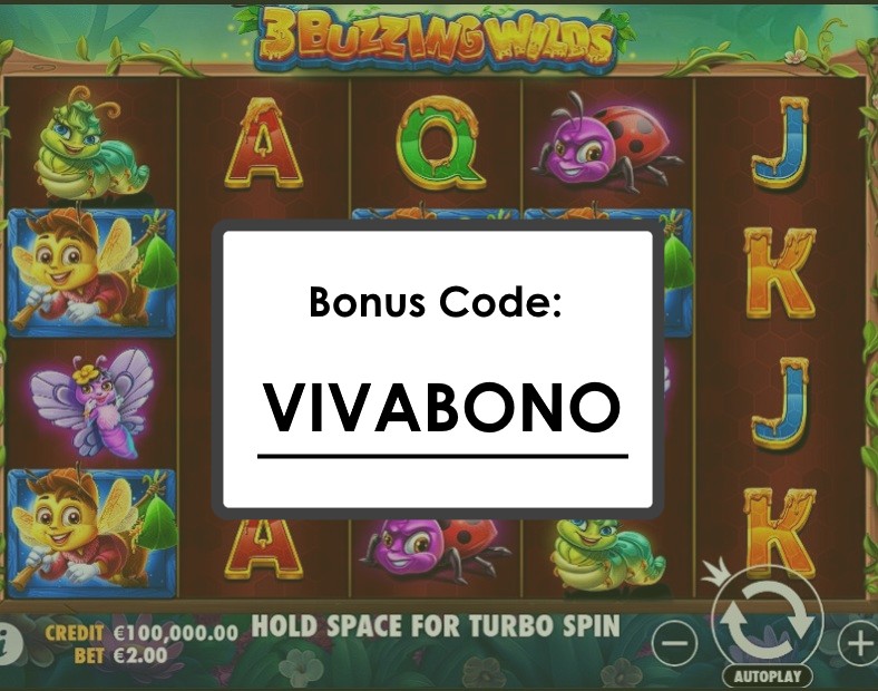 3 Buzzing Wilds Up to 5000x Win in This Bee Themed Slot